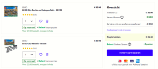 LEGO City Rails - of wissels 2de halve prijs bij Bol.coom