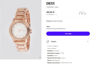 Reloj para Mujer DKNY TOMPKINS por 48€