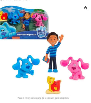 Set de figuras Pistas de Blue y Tú por 10.99€