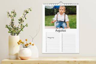 Verjaardags- of jaarkalender voor maar €9,95 met gratis verzending!