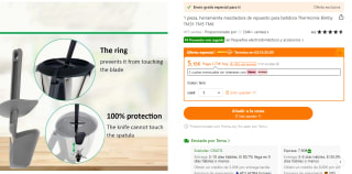 Recopilación accesorios y repuestos Thermomix desde solo 1,78€