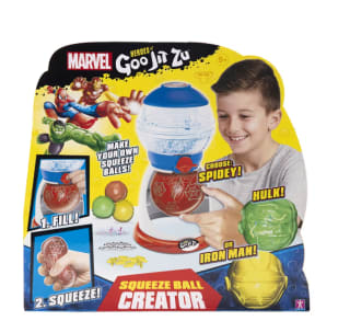 Máquina de creación queeze balls Goo Jit Zu Marvel BANDAI por 15€