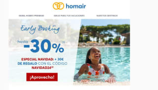 Hasta 30% + 30€ de regalo descubre cómo