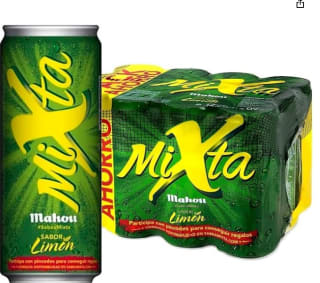 Mahou Mixta, Pack de 24 Latas x 33 cl, por 10€