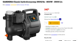 GARDENA Classic hydrofoorpomp 3500/4E voor €34,82 bij Bol