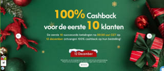 100% cashback van je bestelling voor de 1e 10 klanten op 12 december bij Flexispot