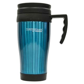 Mug Thermos Acero Inoxidable Azul 420 ml por solo $4.490
