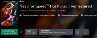 Need for Speed™ Hot Pursuit Remastered voor €3,99 in de Xbox store