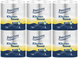 Kitchen Tissue Towel Rolls for only £9.99