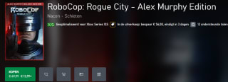 RoboCop: Rogue City - Alex Murphy Edition voor €13,99 in de Xbox store
