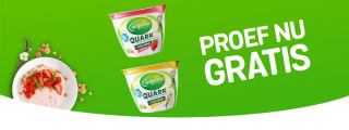 Probeer Campina Quark gratis door 100% cashback