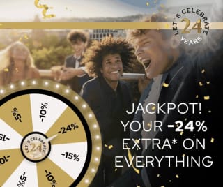 24% korting op alles bij Dress for less