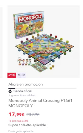 Recopialción de juguetes en oferta flash desde miravia desde 2,39€