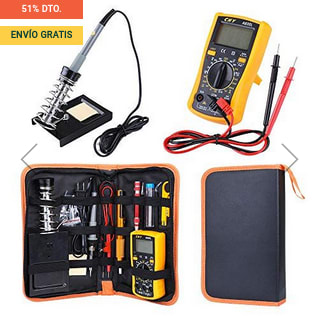 Kit de soldador 15 en 1 por 22,99€