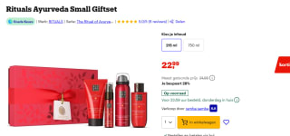Rituals Ayurveda Small Giftset voor €22,99 bij Bol