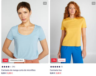 Recopilación desde Kiabi Ropa a partir de 1€ y todo por menos de 15€