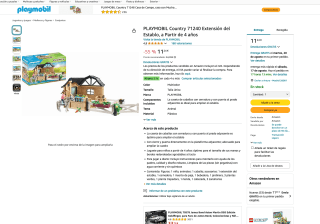Playmobil 71240 Country Extensión del Establo por solo 11,24€