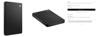 Seagate 2 TB, Disco duro externo, HDD portátil, compatible con PS4 por 35€