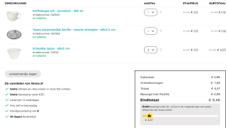 3+1 gratis op servies, mokken, glazen en kaarsen bij Xenos