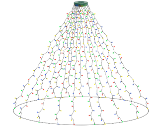 Luces de navidad Kedoxi 400 Leds por 11€