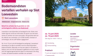 Nationale Archeologiedagen op 13, 14 & 15 juni met gratis activiteiten