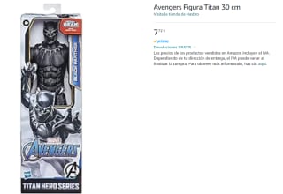 Figura Titan Avengers de 30 cm- Black Panther por 7.72€