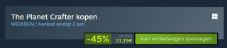 The Planet Crafter voor €13,19 via Steam