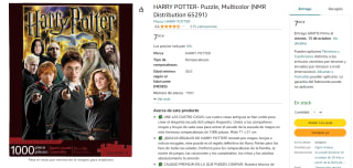 Puzzle Aquarius Collage Harry Potter de 1000 Piezas por 7€
