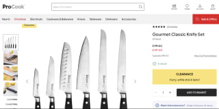 ProCook Gourmet Classic 6-Piece Knife Set - £39