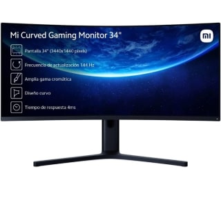 Xiaomi Mi Curved Gaming Monitor 34" por 329,99€.