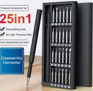 Juego de destornilladores magnéticos 25 en 1 por solo 1,31€