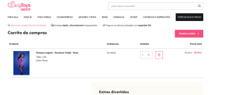 Lingerie brilla en oscuridad Rosa por solo 39,99€