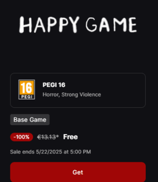 Happy Game gratis via Epic Games