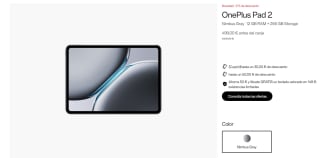 Tablet OnePlus Pad 2 de 12GB/256GB + 2 regalos a elegir por 499€