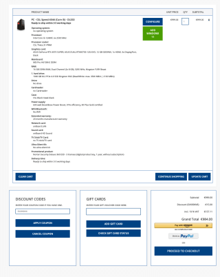 PC Gaming I5-12400F RTX 4070 SUPER 16GB 1TB 600W 80+ Gold por 984€