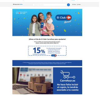 Descuento 15% Día del club Carrefour días 14 y 15 de noviembre
