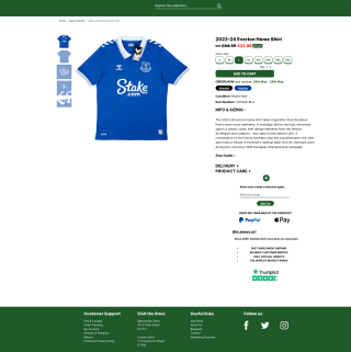 Camiseta de local Everton 2023-24 a solo 24€