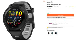 Garmin Reloj Forerunner 265 por 374,99€