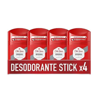 Old Spice Original Desodorante en Barra Pack 4x50 ml Hombre por solo 9,55€