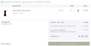 20% korting op alles bij Little Shop Around The Corner