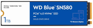 SSD M.2 NVMe Western Digital Blue SN580 - 1 To, PCIe 4 x4 à 54,16€