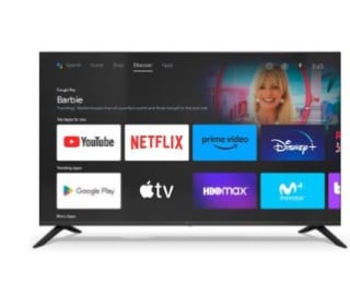 Smart TV 50 pulgadas QLed 4K v por 266€