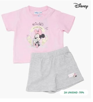 Conjunto para bebé Disney por 6,29€ (y -70% segunda unidad)