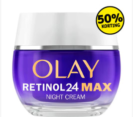 Alle Olay producten met 50% kassa korting bij Kruidvat