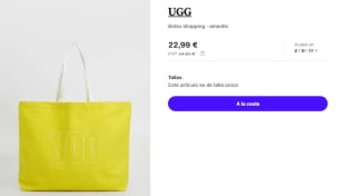 Bolso shopping UGG por 22.99€