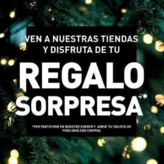 Regalo Sorpresa con Tarjeta de Fidelización + Compra.