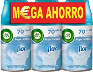 Pack de 3×250ml Airwick Freshmatic Flor por 6,97€.