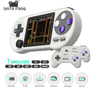 DATA FROG SF2000 Portable Handheld Game Console 3 Inch IPS Retro Game a 16,48€