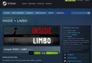 Videojuegos Inside + Limbo por $2,68