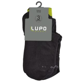 kit com 3 pares de meias da LUPO - R$ 14,90